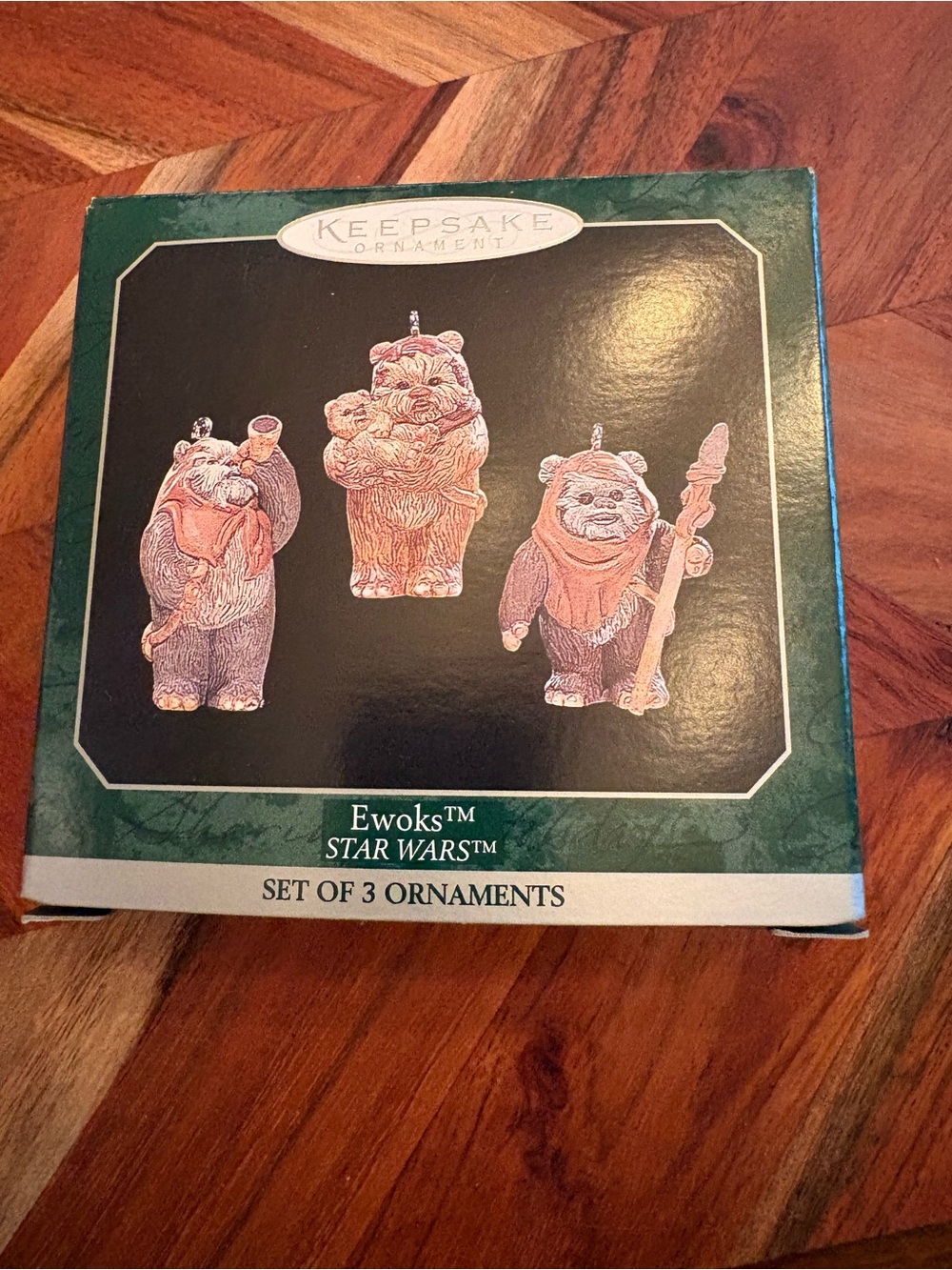 KEEPSAKE the Label Star Wars Ewoks Miniature Ornament Set - Brown